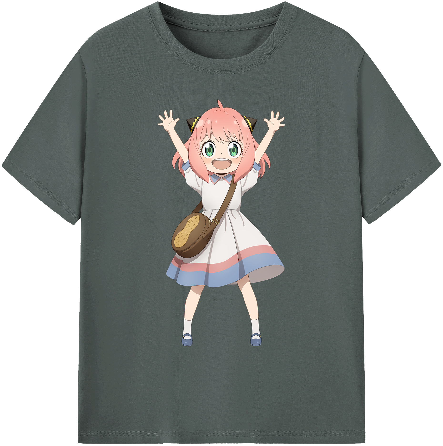 （画像用） SPY×FAMILY间谍家家酒 綿100％ メンズ半袖Tシャツ｜肌触りやわらか＆通気性